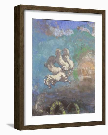 Le Char d'Apollon-Odilon Redon-Framed Giclee Print