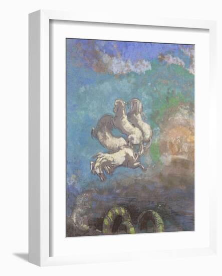 Le Char d'Apollon-Odilon Redon-Framed Giclee Print