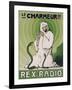 Le Charmeur, Rex-Radio, circa 1930-null-Framed Giclee Print