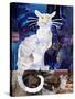 Le Chat Blanc-Artpoptart-Stretched Canvas