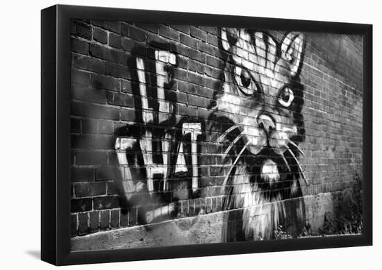 Le Chat Graffiti-null-Framed Poster