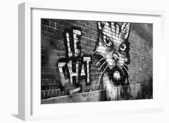 Le Chat Graffiti-null-Framed Photo