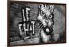 Le Chat Graffiti-null-Framed Photo