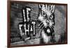 Le Chat Graffiti-null-Framed Photo