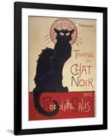 Le Chat Noir-Theophile Steinlen-Framed Giclee Print