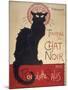 Le Chat Noir-Theophile Steinlen-Mounted Giclee Print