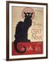 Le Chat Noir-Theophile Steinlen-Framed Giclee Print