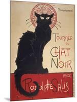 Le Chat Noir-Theophile Steinlen-Mounted Giclee Print