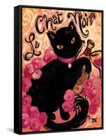 Le Chat Noir-Natasha Wescoat-Framed Stretched Canvas