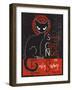 Le Chat Sabbath-Emily the Strange-Framed Premium Giclee Print