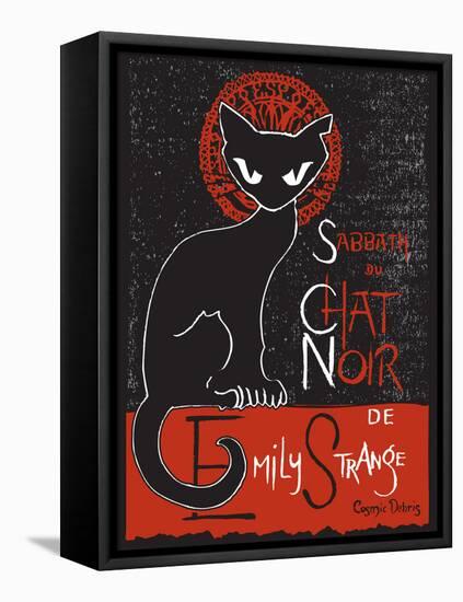 Le Chat Sabbath-Emily the Strange-Framed Stretched Canvas