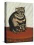 Le Chat Tigre-Henri Rousseau-Stretched Canvas