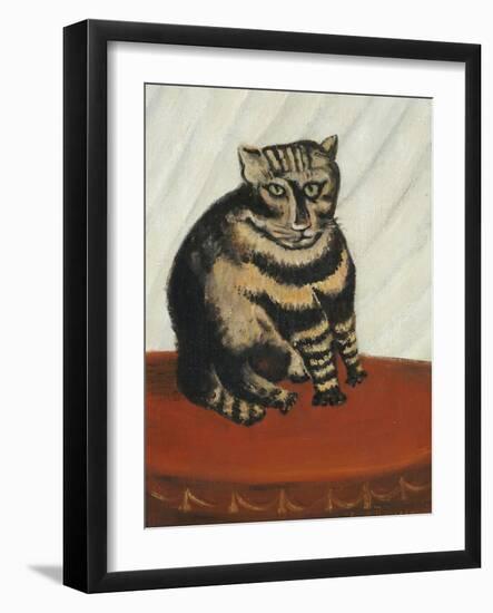 Le Chat Tigre-Henri Rousseau-Framed Giclee Print