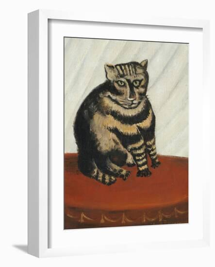 Le Chat Tigre-Henri Rousseau-Framed Giclee Print