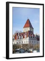 Le Chateau D'Ouchy, Ouchy, Lausanne, Vaud, Switzerland, Europe-Ian Trower-Framed Photographic Print