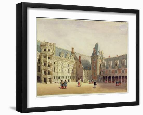 Le Chateau De Blois (W/C on Paper)-Thomas Shotter Boys-Framed Giclee Print