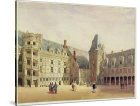 Le Chateau De Blois (W/C on Paper)-Thomas Shotter Boys-Stretched Canvas