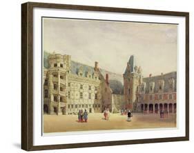 Le Chateau De Blois (W/C on Paper)-Thomas Shotter Boys-Framed Giclee Print