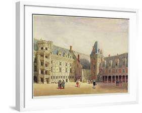 Le Chateau De Blois (W/C on Paper)-Thomas Shotter Boys-Framed Giclee Print