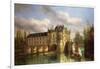 Le Chateau De Chenonceau, 1843-Pierre Justin Ouvrie-Framed Giclee Print