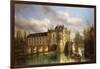 Le Chateau De Chenonceau, 1843-Pierre Justin Ouvrie-Framed Giclee Print