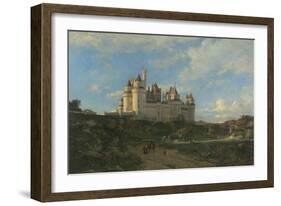 Le Château de Pierrefonds-Emmanuel Lansyer-Framed Giclee Print