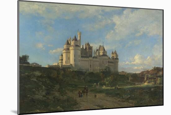 Le Château de Pierrefonds-Emmanuel Lansyer-Mounted Giclee Print