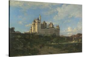 Le Château de Pierrefonds-Emmanuel Lansyer-Stretched Canvas