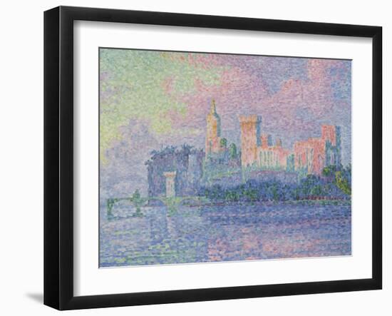 Le château des Papes à Avignon-Paul Signac-Framed Giclee Print
