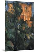 Le Chateau Noir, (Detail), 1904-1906-Paul Cézanne-Mounted Giclee Print