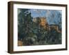 Le Château Noir-Paul Cezanne-Framed Giclee Print