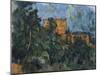 Le Château Noir-Paul Cezanne-Mounted Giclee Print