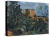 Le Château Noir-Paul Cezanne-Stretched Canvas