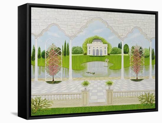 Le Chateau Rose, 1993-Mark Baring-Framed Stretched Canvas