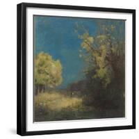 Le chemin à Peyrelebade-Odilon Redon-Framed Giclee Print