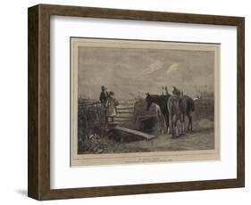 Le Chemin Barre-Otto Weber-Framed Giclee Print