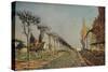 Le chemin de la Machine, 1873, (1929)-Alfred Sisley-Stretched Canvas