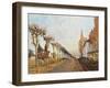 Le Chemin De La Machine-Alfred Sisley-Framed Giclee Print