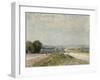 Le Chemin de Maubuisson à Louveciennes-Alfred Sisley-Framed Giclee Print