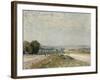 Le Chemin de Maubuisson à Louveciennes-Alfred Sisley-Framed Giclee Print