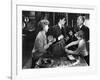 Le chemin des ecoliers by Michel Boisrond with Paulette Dubost, Alain Delon and Andre Bourvil, 1959-null-Framed Photo