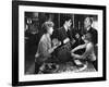 Le chemin des ecoliers by Michel Boisrond with Paulette Dubost, Alain Delon and Andre Bourvil, 1959-null-Framed Photo