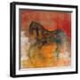 Le Cheval 2-Maeve Harris-Framed Premium Giclee Print