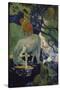 Le Cheval Blanc-Paul Gauguin-Stretched Canvas