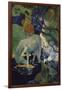 Le Cheval Blanc-Paul Gauguin-Framed Giclee Print