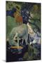 Le Cheval Blanc-Paul Gauguin-Mounted Giclee Print