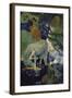 Le Cheval Blanc-Paul Gauguin-Framed Giclee Print