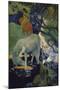 Le Cheval Blanc-Paul Gauguin-Mounted Giclee Print