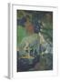 Le Cheval blanc-Paul Gauguin-Framed Giclee Print