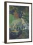 Le Cheval blanc-Paul Gauguin-Framed Giclee Print